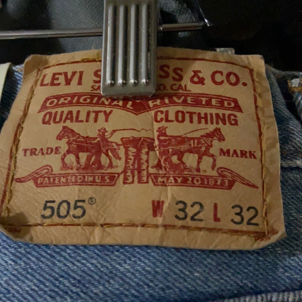 Levi’s 505 fit men’s 32x32